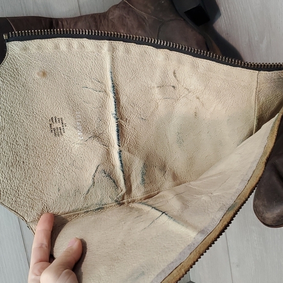 Freebird by Steven Womens Stable Leather Riding Tall Boots Boho Moto sz 10 - Picture 15 of 16